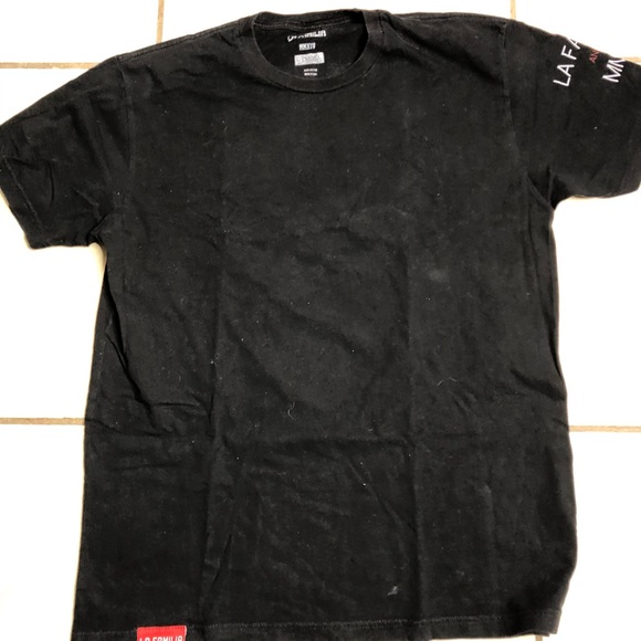 LA FAMILIA MMXIV GANGTA EYES T-SHIRT BLACK MENS - Picture 3 of 3